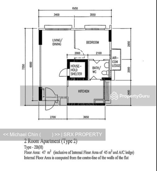 Blk 672A Yishun Avenue 4 (Yishun), HDB 2 Rooms #388046071